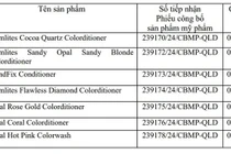 Công ty Phát Anh Minh bị thu hồi 23 sản phẩm mỹ phẩm trên toàn quốc