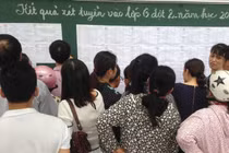 Học sinh thi đánh giá năng lực tuyển sinh vào lớp 6 tại Hà Nội năm 2025. Ảnh Hoa Ban/Nguồn tienphong.vn