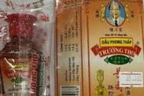Cảnh báo về thuốc giả Dầu phong thấp Trường Thọ