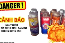Người đàn ông Phú Thọ bị bỏng giác mạc do nổ bình gas mini