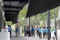 Phát hiện dị vật giống dòi trong bữa ăn tại Công ty Unico Global YB 