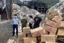 Xử phạt Công ty My Candy Việt Nam hơn 1,3 tỷ, tiêu hủy 20 tấn kẹo thạch 