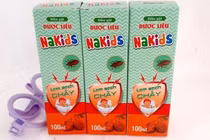 Lô dầu gội dược liệu Nakids làm sạch chấy bị thu hồi