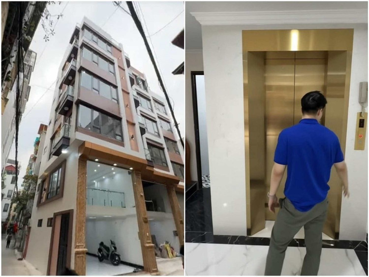 Chưa đầy một năm sau khi dọn về nhà mới, Tun Phạm tiếp tục gây chú ý khi mua thêm căn nhà 7 tầng nằm cách Hồ Gươm chỉ khoảng 3km. Ảnh chụp màn hình