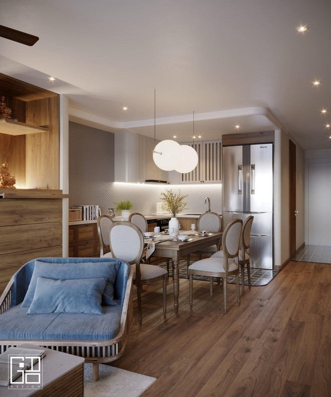 Tháng 3/2023, Tun Phạm mua một căn nhà rộng rãi gần 90m2 tại quận Tây Hồ – “khu đất vàng” ở Hà Nội. Ảnh: Facebook