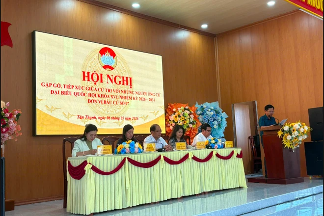 Cử tri xã Tân Thạnh kiến nghị tháo gỡ khó khăn về hạ tầng, sinh kế