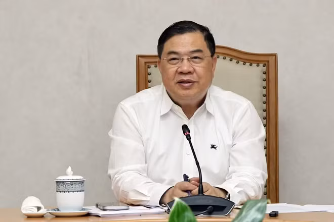 Phó Thủ tướng Thường trực Chính phủ Phạm Gia Túc phát biểu. Ảnh: VGP