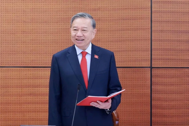 Đồng chí Tô Lâm tiếp tục giữ chức Tổng Bí thư BCH Trung ương Đảng khoá XIV