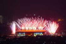 Tối nay sẽ trình diễn pháo hoa lớn nhất từ trước tới nay ở Hà Nội