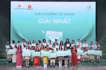 Quán quân giải thưởng 2,5 tỷ đồng của cuộc thi “Gửi tương lai Xanh 2050” mùa 2