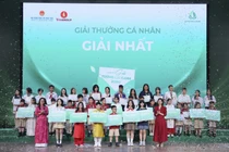Quán quân giải thưởng 2,5 tỷ đồng của cuộc thi “Gửi tương lai Xanh 2050” mùa 2