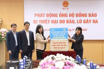 Bộ Y tế luôn sát cánh cùng các miền Trung, Tây Nguyên khắc phục hậu quả mưa bão