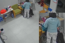 Điều tra vụ cụ bà 82 tuổi ngồi xe lăn nghi bị giúp việc bạo hành