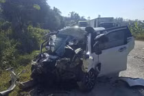 Xe ô tô 7 chỗ va chạm xe đầu kéo tại Lạng Sơn, 4 người tử vong