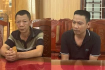 Bắt hai đối tượng khai thác khoáng sản trái phép ở Thanh Hóa