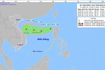 Vùng áp thấp chuyển thành áp thấp nhiệt đới và còn mạnh thêm