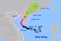 Bão số 1 Wutip cách đảo Bạch Long Vĩ 150km, sức gió giật cấp 13