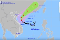 Bão số 1 Wutip tiếp tục mạnh lên cấp 11, giật cấp 14