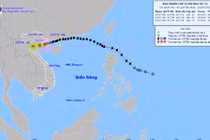 Bão Wipha sắp đổ bộ đất liền, nhiều tỉnh thành có mưa rất to 