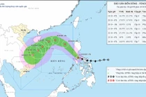 Bão Fengshen áp sát Biển Đông, có khả năng mạnh thêm