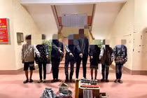 Phát hiện nhóm học sinh tự chế pháo nổ trái phép 