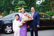 Thủ tướng Phạm Minh Chính chủ trì lễ đón Thủ tướng Thái Lan