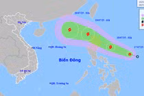 Áp thấp nhiệt đới trên Biển Đông, di chuyển như thế nào?