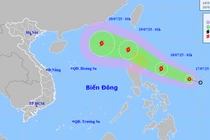Áp thấp nhiệt đới trên Biển Đông, di chuyển như thế nào?