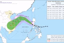 Bão số 12 Fengshen tăng cấp khi vào Biển Đông
