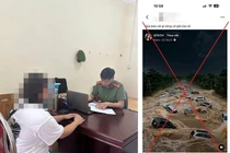 Công an làm việc với người phụ nữ đăng video AI giả lũ lụt ở Cao Bằng