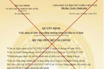 Ủy ban Chứng khoán Nhà nước cảnh báo về văn bản giả mạo