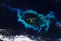 Ảnh vệ tinh hé lộ quầng sáng bí ẩn quanh quần đảo Chatham