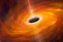 Hố đen siêu khổng lồ nuốt chửng sao, sáng gấp 10 nghìn tỷ Mặt trời
