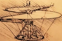 Trực thăng của Leonardo da Vinci khiến khoa học choáng váng