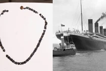 Phát hiện chiếc vòng cổ từ tàu Titanic mang dấu ấn thời Victoria
