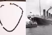 Phát hiện chiếc vòng cổ từ tàu Titanic mang dấu ấn thời Victoria