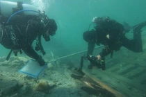 Bất ngờ tìm thấy xác tàu đắm La Mã được bảo quản cực tốt