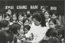 Âm vang tiếng trống trường khai giảng qua năm tháng