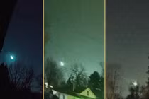 Sao chổi cháy sáng ngoạn mục trên bầu trời Mỹ