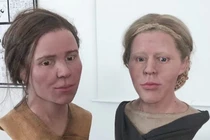 Gương mặt thật của 2 cô gái thời Đồ đá khiến ai cũng tò mò