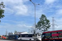 Hai xe khách va chạm, 4 người thương vong ở Hà Tĩnh