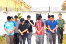 Triệt xoá đường dây đánh bạc xuyên quốc gia, bắt 8 đối tượng