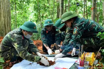 Liên tiếp phát hiện nhiều hài cốt liệt sĩ ở Quảng Trị