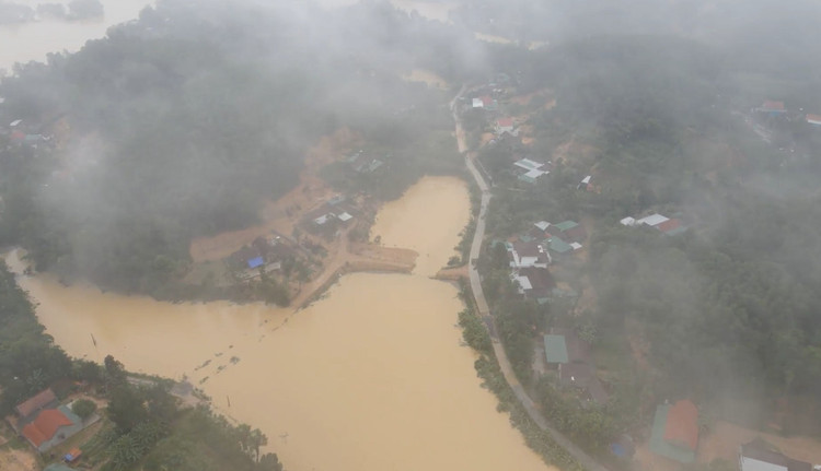 toàn cảnh ngập lụt