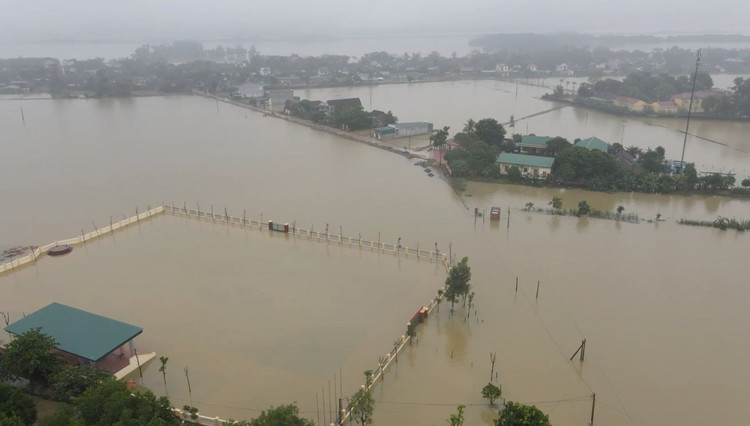 toàn cảnh ngập lụt