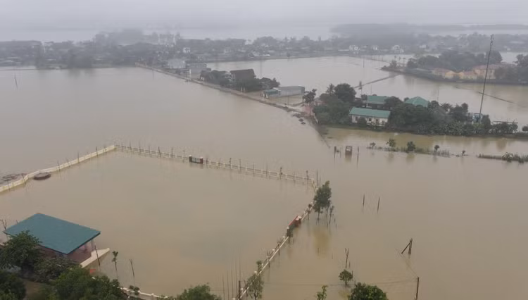 toàn cảnh ngập lụt