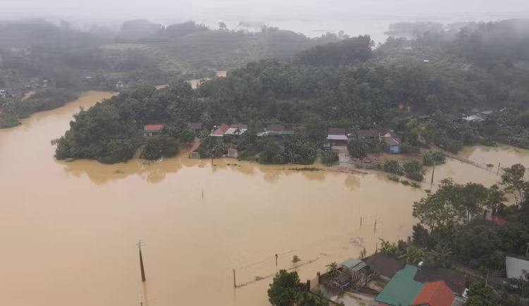 toàn cảnh ngập lụt