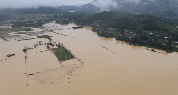 toàn cảnh ngập lụt