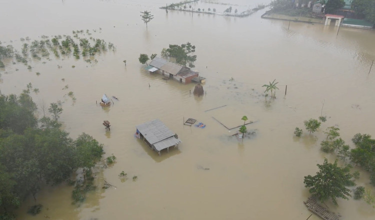toàn cảnh ngập lụt