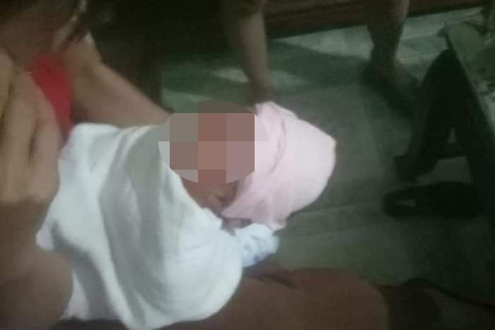 Nghi vấn bé gái 4 ngày tuổi bị bố &quot;ngáo đá&quot; đem vứt bỏ (ảnh Fanpage Cẩm Phả)